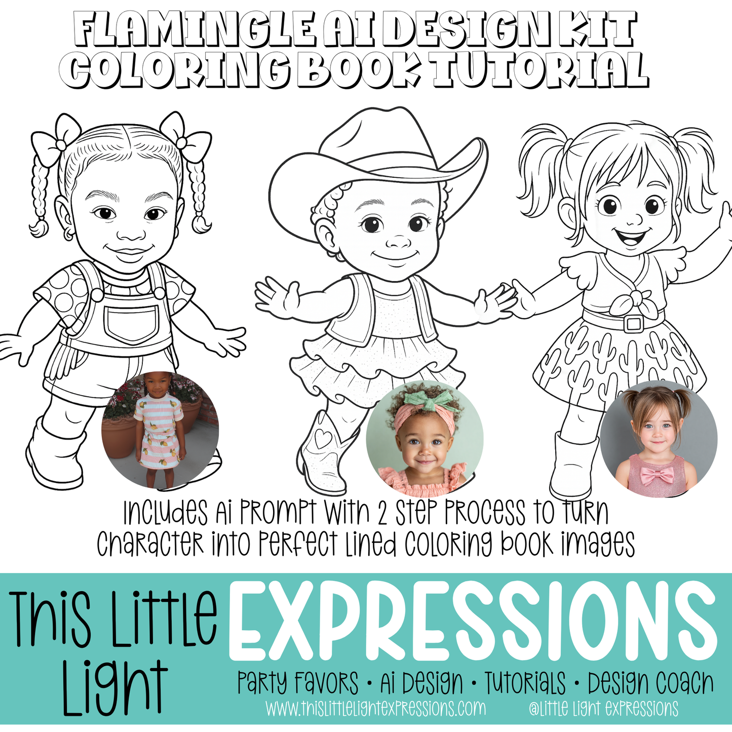 Boots on the Ground + Coloring Pages + Character Tutorial Bundle Create Your Own Unique Designs | Instant Download | Free for CEO Subscribers