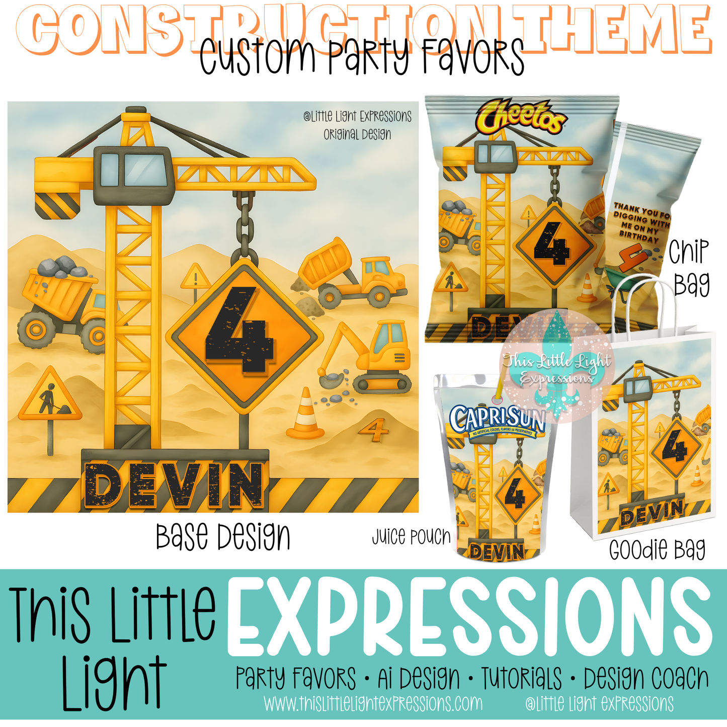Construction Theme Coloring Pages + Character Tutorial Bundle Create Your Own Unique Designs | Instant Download | Free for CEO Subscribers