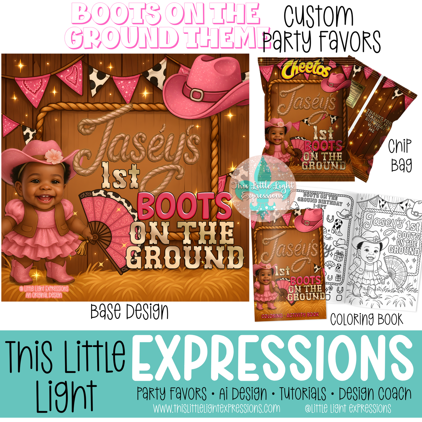 Boots on the Ground + Coloring Pages + Character Tutorial Bundle Create Your Own Unique Designs | Instant Download | Free for CEO Subscribers