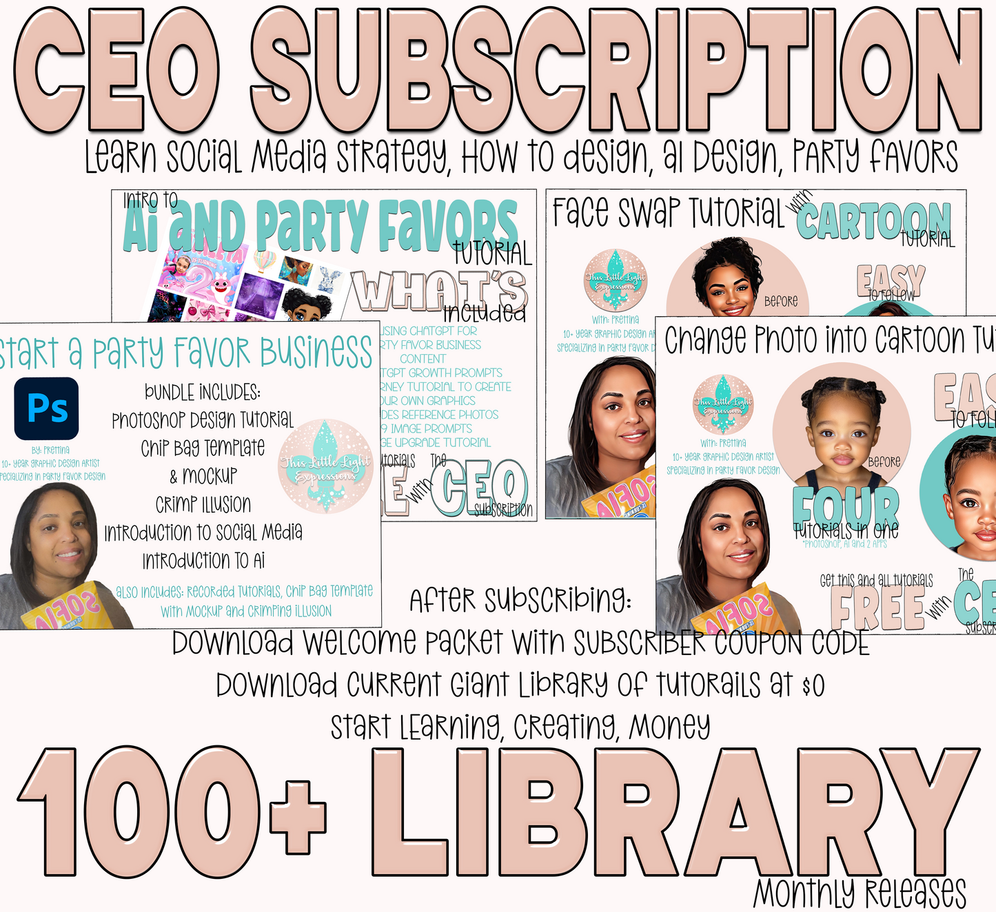 Free 3-Day Content Calendar for Party Favor Creators | Social Media Content