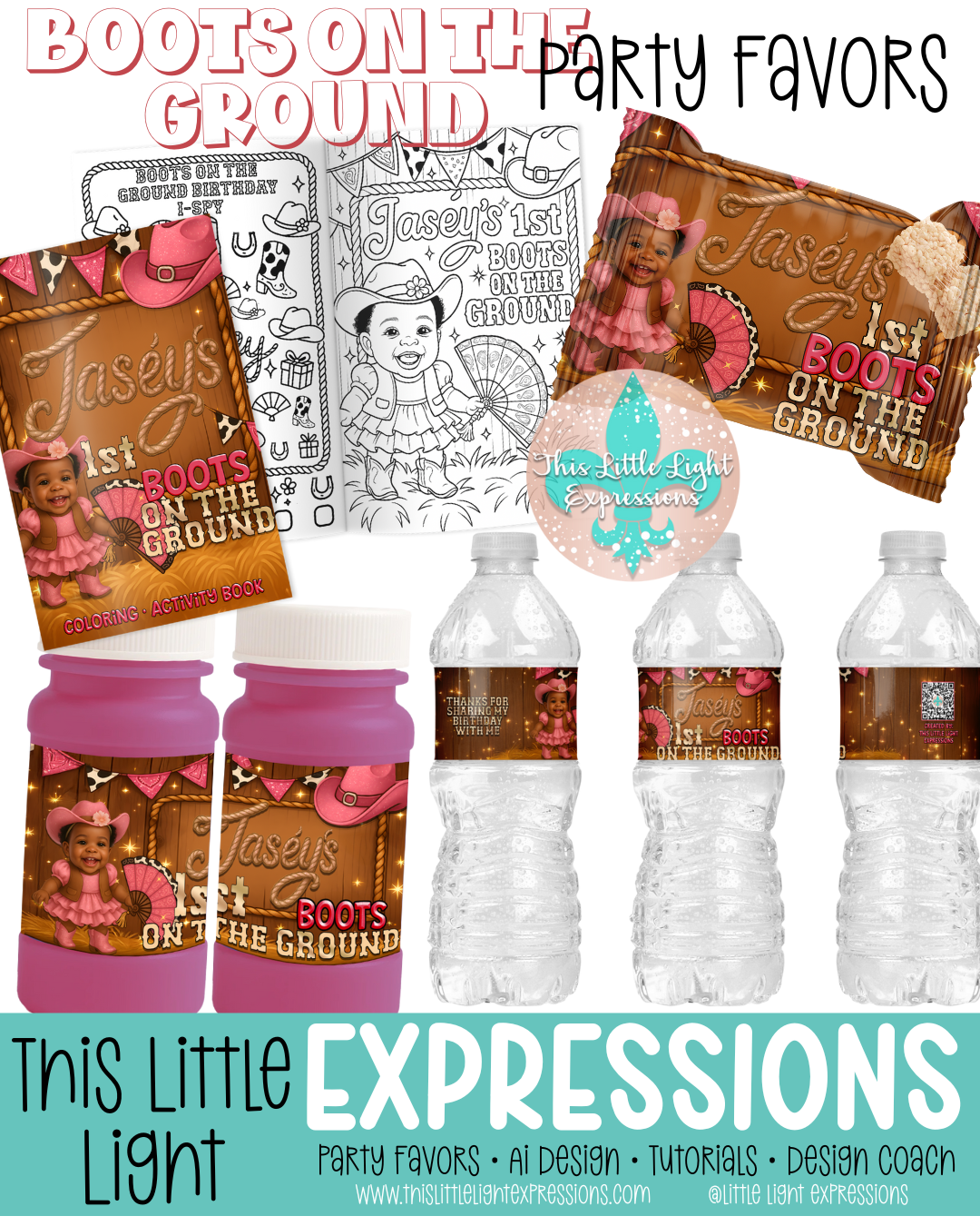Boots on the Ground + Coloring Pages + Character Tutorial Bundle Create Your Own Unique Designs | Instant Download | Free for CEO Subscribers