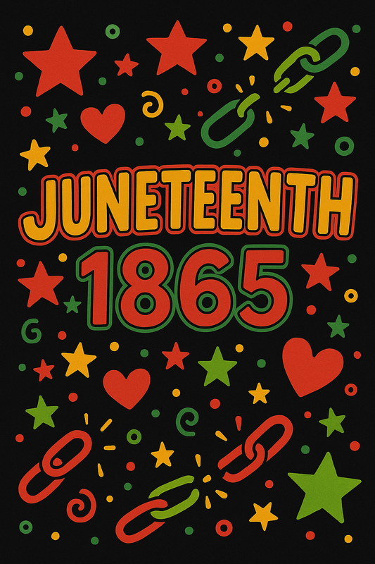 FREEBIE Juneteenth Coloring Page + AI Prompt Download 🎨