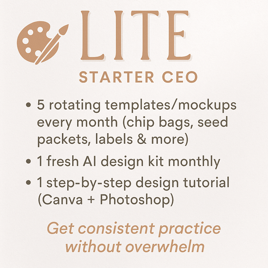 The CEO Subscription – A Monthly Party Favor & AI Design Mentorship