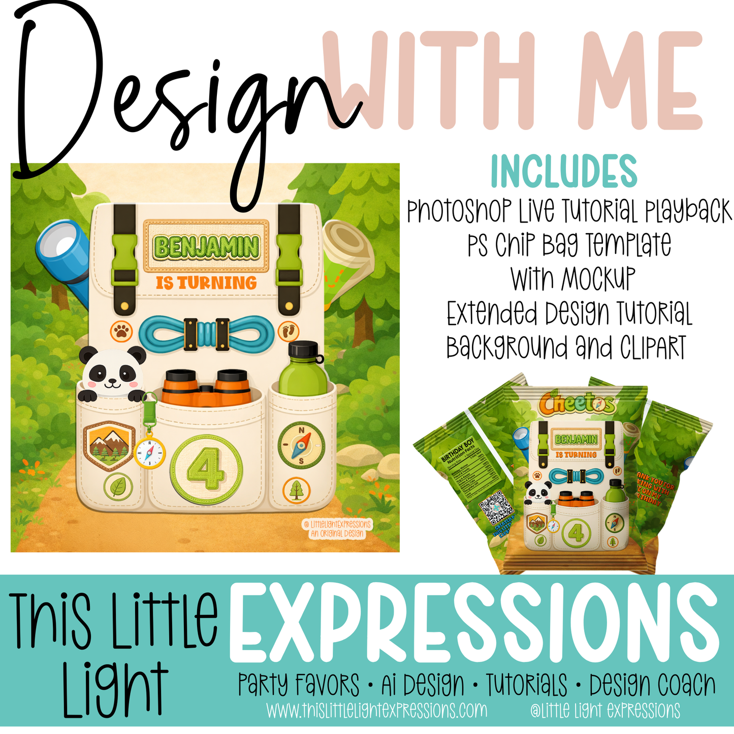 Safari Backpack Design with Me Live Tutorial Playback | Instant Digital Download | CEO Subscribers get for FREE