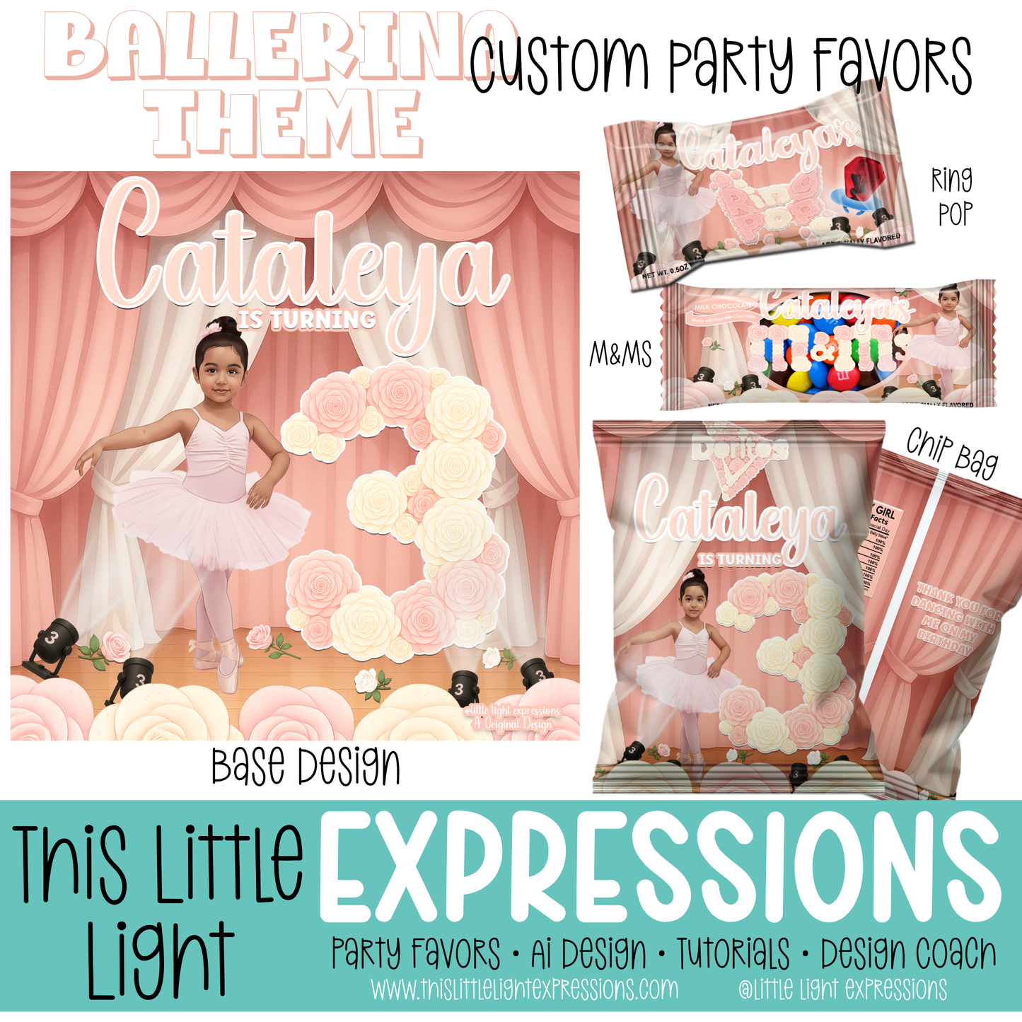 Ballerina Themed Ai Design Kit |Create Your Own Unique Designs | Instant Digital Download | CEO Subscribers get for FREE