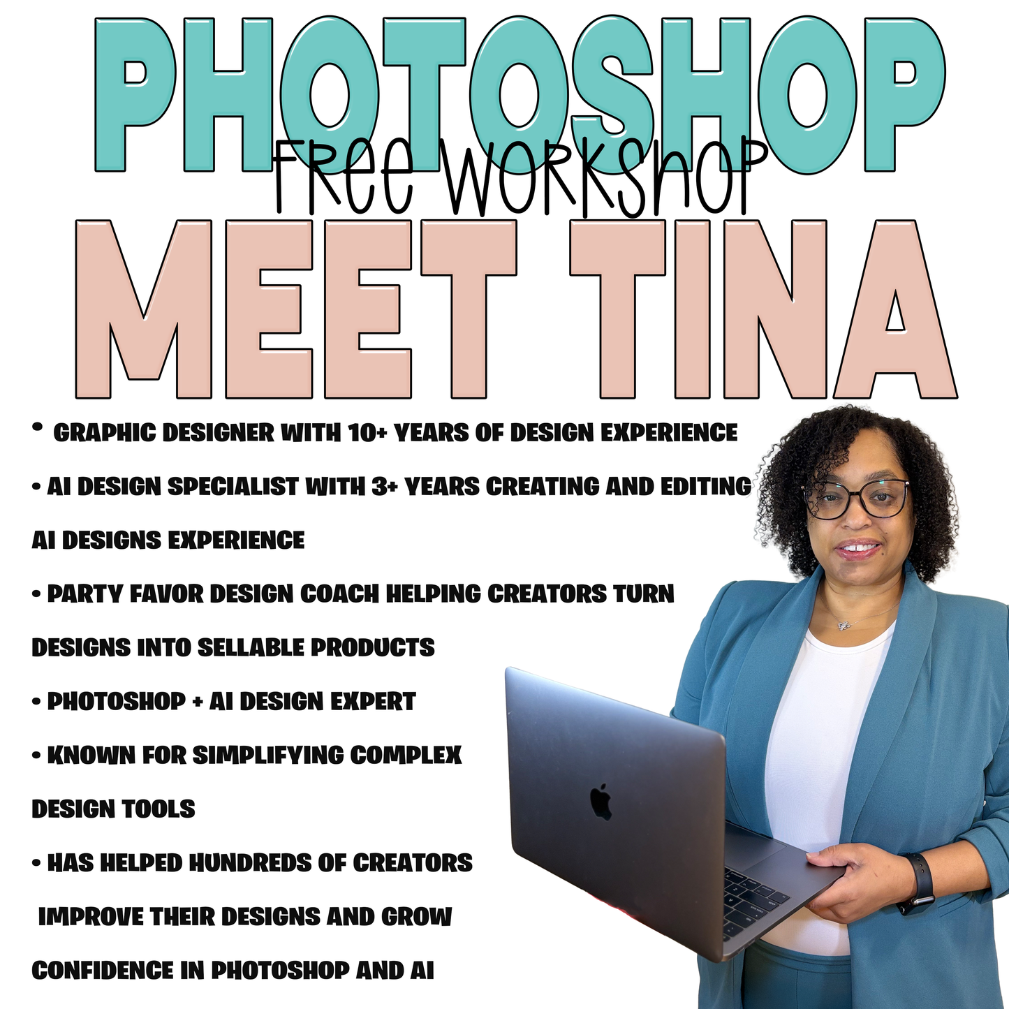 Free Live Photoshop Workshop · MONDAY FEBRUARY 2, 2026