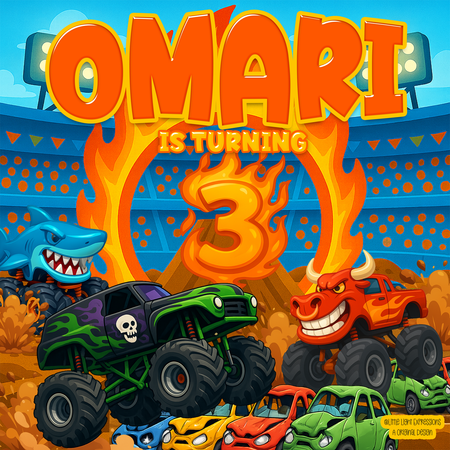Monster Truck Ai Design Kit |Create Your Own Unique Designs | Instant Digital Download | CEO Subscribers get for FREE