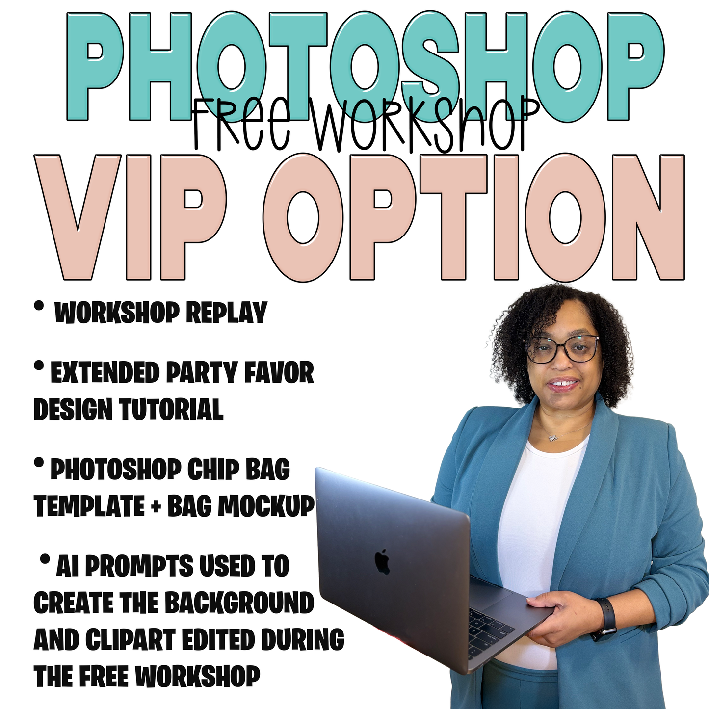 Free Live Photoshop Workshop · MONDAY FEBRUARY 2, 2026
